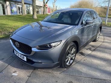 SPOTICAR Mazda Cx-30 2.0 E-skyactiv X Mhev Gt Sport 4wd Euro 6 (s/s) 5d Used Car - Suv Petrol Grey - Swansea - 1200575883_3