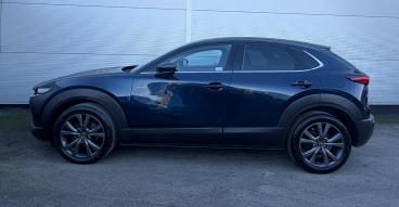 SPOTICAR Mazda Cx-30 2.0 E-skyactiv X Mhev Gt Sport Tech Euro 6 (s/s) 5 Used Car - Suv Petrol Blue - Darlington - 1200577691_4