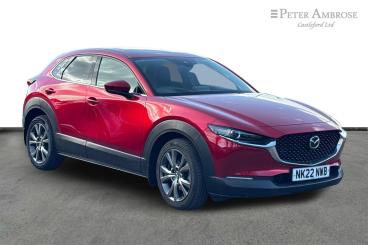 SPOTICAR Mazda Cx-30 2.0 E-skyactiv X Mhev Gt Sport Edition Auto 4wd Eu Used Car - Suv Petrol Red - Castleford - 1200587349_1