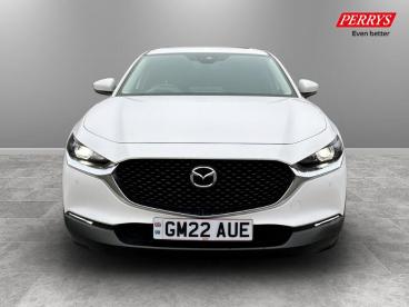 SPOTICAR Mazda Cx-30 2.0 E-skyactiv X Mhev Sport Lux Auto Euro 6 (s/s) Used Car - Suv Petrol White - Canterbury - 1200600434_2