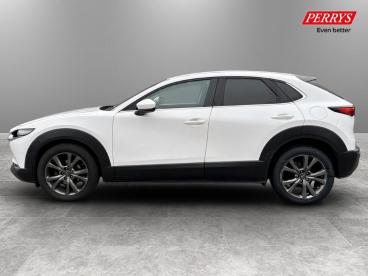 SPOTICAR Mazda Cx-30 2.0 E-skyactiv X Mhev Sport Lux Auto Euro 6 (s/s) Used Car - Suv Petrol White - Canterbury - 1200600434_4