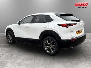 SPOTICAR Mazda Cx-30 2.0 E-skyactiv X Mhev Sport Lux Auto Euro 6 (s/s) Used Car - Suv Petrol White - Canterbury - 1200600434_5