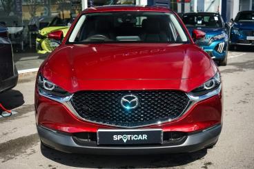 SPOTICAR Mazda Cx-30 2.0 E-skyactiv X Mhev Gt Sport Tech Edition Auto E Used Car - Suv Petrol Red - Leamington - 1200602688_3