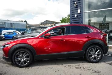 SPOTICAR Mazda Cx-30 2.0 E-skyactiv X Mhev Gt Sport Tech Edition Auto E Used Car - Suv Petrol Red - Leamington - 1200602688_5