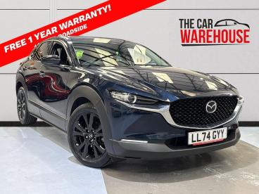 SPOTICAR Mazda Cx-30 2.5 E-skyactiv G Mhev [140] Homura 5dr Auto Used Car - Suv Petrol Blue - Swansea - 1200605699_1