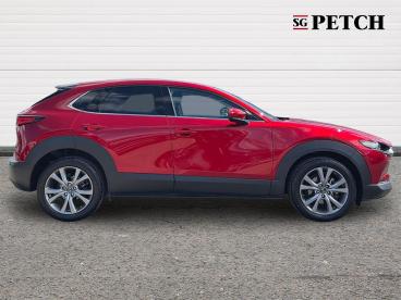 SPOTICAR Mazda Cx-30 2.0 E-skyactiv G Mhev Takumi Euro 6 (s/s) 5dr Used Car - Suv Petrol Red - Darlington - 1200614751_2