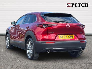 SPOTICAR Mazda Cx-30 2.0 E-skyactiv G Mhev Takumi Euro 6 (s/s) 5dr Used Car - Suv Petrol Red - Darlington - 1200614751_5