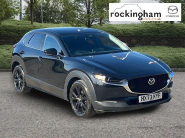 SPOTICAR Mazda Cx-30 2.0 E-skyactiv X Mhev Homura Auto Euro 6 (s/s) 5dr Used Car - Suv Petrol Black - Corby - 1200624513_1