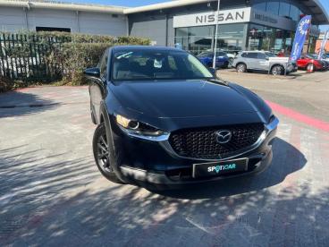 SPOTICAR Mazda Cx-30 2.0 E-skyactiv X Mhev Centre-line Euro 6 (s/s) 5dr Used Car - Suv Petrol Blue - Bodmin - 1200624789_1