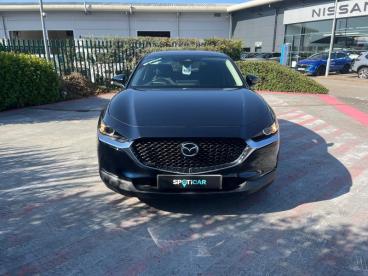 SPOTICAR Mazda Cx-30 2.0 E-skyactiv X Mhev Centre-line Euro 6 (s/s) 5dr Used Car - Suv Petrol Blue - Bodmin - 1200624789_2