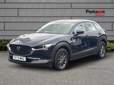 SPOTICAR Mazda Cx-30 2.0 E-skyactiv G Mhev Centre-line Euro 6 (s/s) 5dr Used Car - Suv Petrol Blue - Lincoln - 1200632294_3