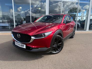 SPOTICAR Mazda Cx-30 2.0 E-skyactiv G Mhev Homura Auto Euro 6 (s/s) 5dr Used Car - Suv Petrol Red - Boston - 1200635935_5