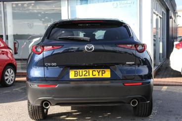 SPOTICAR Mazda Cx-30 2.0 E-skyactiv X Mhev Gt Sport Tech Euro 6 (s/s) 5 Used Car - Suv Petrol Blue - Bulkington - 1200638094_3