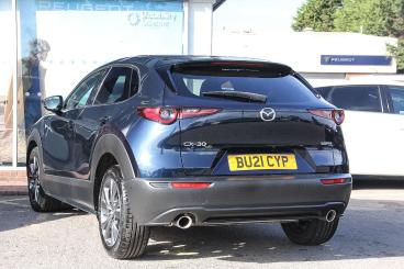 SPOTICAR Mazda Cx-30 2.0 E-skyactiv X Mhev Gt Sport Tech Euro 6 (s/s) 5 Used Car - Suv Petrol Blue - Bulkington - 1200638094_4