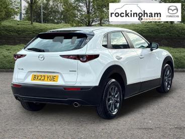 SPOTICAR Mazda Cx-30 2.0 E-skyactiv G Mhev Se-l Lux Euro 6 (s/s) 5dr Used Car - Suv Petrol White - Corby - 1200639952_4