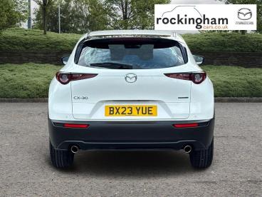SPOTICAR Mazda Cx-30 2.0 E-skyactiv G Mhev Se-l Lux Euro 6 (s/s) 5dr Used Car - Suv Petrol White - Corby - 1200639952_5
