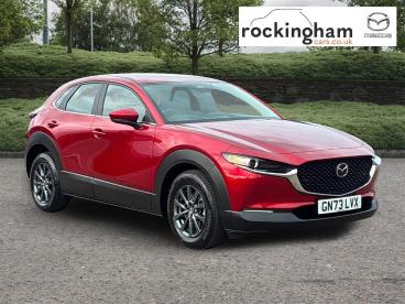 SPOTICAR Mazda Cx-30 2.0 E-skyactiv G Mhev Centre-line Euro 6 (s/s) 5dr Used Car - Suv Petrol Red - Corby - 1200640655_1