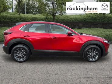 SPOTICAR Mazda Cx-30 2.0 E-skyactiv G Mhev Centre-line Euro 6 (s/s) 5dr Used Car - Suv Petrol Red - Corby - 1200640655_2
