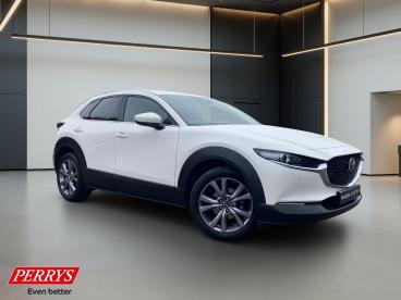 SPOTICAR Mazda Cx-30 2.0 E-skyactiv G Mhev Gt Sport Auto Euro 6 (s/s) 5 Used Car - Suv Petrol White - Canterbury - 1200641839_1