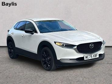SPOTICAR Mazda Cx-30 2.5 E-skyactiv G Mhev Homura Auto Euro 6 (s/s) 5dr Used Car - Suv Petrol White - Evesham - 1200642727_1