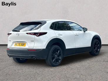SPOTICAR Mazda Cx-30 2.5 E-skyactiv G Mhev Homura Auto Euro 6 (s/s) 5dr Used Car - Suv Petrol White - Evesham - 1200642727_2