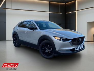SPOTICAR Mazda Cx-30 2.5 E-skyactiv G Mhev Homura Auto Euro 6 (s/s) 5dr Used Car - Suv Petrol Silver - Canterbury - 1200644560_1