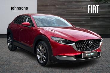SPOTICAR Mazda Cx-30 2.0 E-skyactiv X Mhev Sport Lux Auto Euro 6 (s/s) Used Car - Suv Petrol Red - Swindon - 1200644591_1