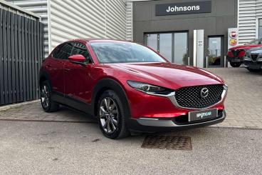 SPOTICAR Mazda Cx-30 2.0 E-skyactiv X Mhev Sport Lux Auto Euro 6 (s/s) Used Car - Suv Petrol Red - Swindon - 1200644591_5