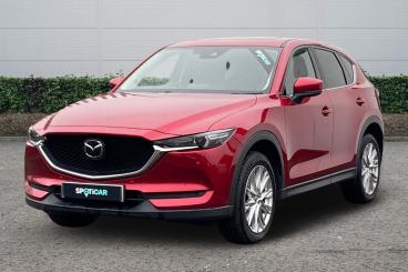 SPOTICAR Mazda Cx-5 2.0 Skyactiv-g Sport Nav+ Auto Euro 6 (s/s) 5dr Used Car - Suv Petrol Red - Cannock - 1200548653_2