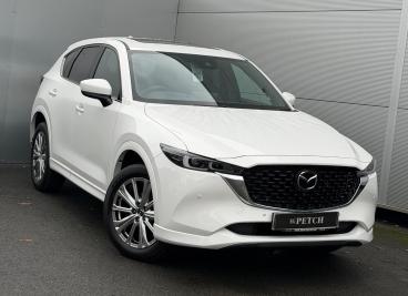 SPOTICAR Mazda Cx-5 2.0 E-skyactiv G Mhev Takumi Euro 6 (s/s) 5dr Used Car - Suv Petrol White - Darlington - 1200557390_1