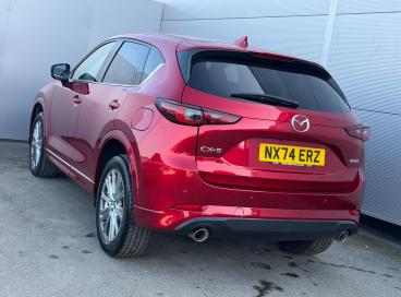 SPOTICAR Mazda Cx-5 2.0 E-skyactiv G Mhev Takumi Euro 6 (s/s) 5dr Used Car - Suv Petrol Red - Darlington - 1200583564_3