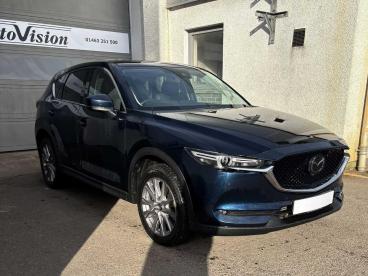SPOTICAR Mazda Cx-5 2.2 Skyactiv-d Sport Nav+ Auto 4wd Euro 6 (s/s) 5d Used Car - Suv Diesel Blue - Inverness - 1200585334_1