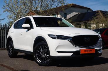 SPOTICAR Mazda Cx-5 2.0 Skyactiv-g Se-l Euro 6 (s/s) 5dr Used Car - Suv Petrol White - Bromsgrove - 1200592674_1