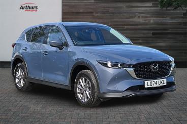 SPOTICAR Mazda Cx-5 2.0 E-skyactiv G Mhev Centre-line Euro 6 (s/s) 5dr Used Car - Suv Petrol Grey - Newtown - 1200593483_1