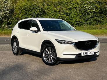 SPOTICAR Mazda Cx-5 2.0 Skyactiv-g Sport Nav+ Auto Euro 6 (s/s) 5dr Used Car - Suv Petrol White - Kidlington - 1200598247_1