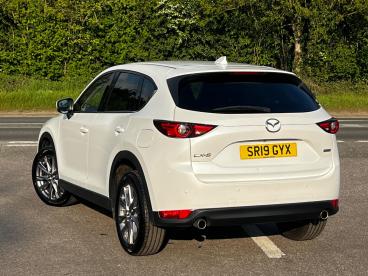 SPOTICAR Mazda Cx-5 2.0 Skyactiv-g Sport Nav+ Auto Euro 6 (s/s) 5dr Used Car - Suv Petrol White - Kidlington - 1200598247_3