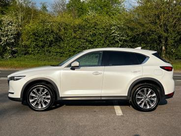 SPOTICAR Mazda Cx-5 2.0 Skyactiv-g Sport Nav+ Auto Euro 6 (s/s) 5dr Used Car - Suv Petrol White - Kidlington - 1200598247_4