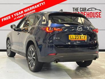 SPOTICAR Mazda Cx-5 2.0 E-skyactiv G Mhev Exclusive-line Euro 6 (s/s) Used Car - Suv Petrol Blue - Swansea - 1200609022_2