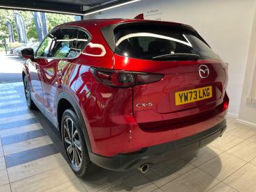 SPOTICAR Mazda Cx-5 2.0 E-skyactiv G Mhev Exclusive-line Auto Euro 6 ( Used Car - Suv Petrol Red - Peterborough - 1200622021_3