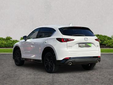 SPOTICAR Mazda Cx-5 2.0 E-skyactiv G Mhev Homura Auto Euro 6 (s/s) 5dr Used Car - Suv Petrol White - Ashford - 1200622942_2