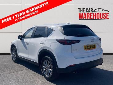 SPOTICAR Mazda Cx-5 2.0 E-skyactiv G Mhev Centre-line Euro 6 (s/s) 5dr Used Car - Suv Petrol White - Bridgend - 1200624633_2