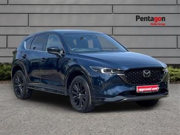 SPOTICAR Mazda Cx-5 2.0 E-skyactiv G Mhev Homura Auto Euro 6 (s/s) 5dr Used Car - Suv Petrol Blue - Lincoln - 1200632472_1