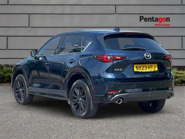SPOTICAR Mazda Cx-5 2.0 E-skyactiv G Mhev Homura Auto Euro 6 (s/s) 5dr Used Car - Suv Petrol Blue - Lincoln - 1200632472_2