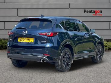 SPOTICAR Mazda Cx-5 2.0 E-skyactiv G Mhev Homura Auto Euro 6 (s/s) 5dr Used Car - Suv Petrol Blue - Lincoln - 1200632472_4
