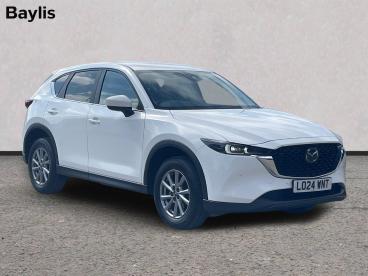 SPOTICAR Mazda Cx-5 2.0 E-skyactiv G Mhev Centre-line Euro 6 (s/s) 5dr Used Car - Suv Petrol White - Cirencester - 1200632653_1
