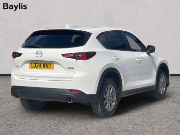 SPOTICAR Mazda Cx-5 2.0 E-skyactiv G Mhev Centre-line Euro 6 (s/s) 5dr Used Car - Suv Petrol White - Cirencester - 1200632653_2