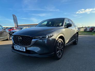 SPOTICAR Mazda Cx-5 2.0 E-skyactiv G Mhev Exclusive-line Auto Euro 6 ( Used Car - Suv Petrol Grey - Corby - 1200640052_1