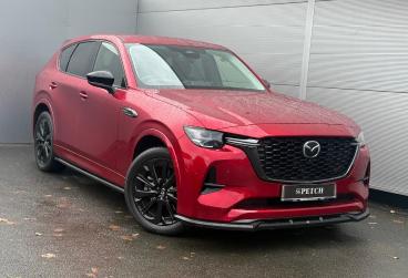 SPOTICAR Mazda Cx-60 2.5 E-skyactiv 17.8kwh Homura Auto 4wd Euro 6 5dr Used Car - Suv Plug-in Hybrid Red - Darlington - 1200541973_1