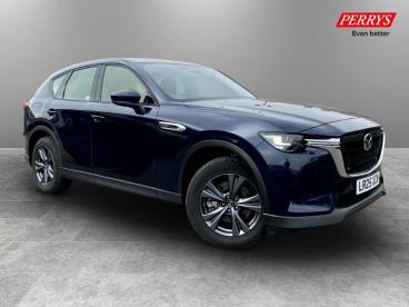 SPOTICAR Mazda Cx-60 2.5 E-skyactiv 17.8kwh Exclusive-line Auto 4wd Eur Used Car - Suv Plug-in Hybrid Blue - Canterbury - 1200600432_1