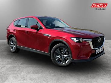 SPOTICAR Mazda Cx-60 2.5 E-skyactiv 17.8kwh Exclusive-line Auto 4wd Eur Used Car - Suv Plug-in Hybrid Red - Canterbury - 1200612599_1